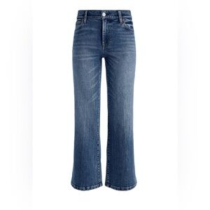alice + olivia roxie lr straight flare jean brooklyn blue